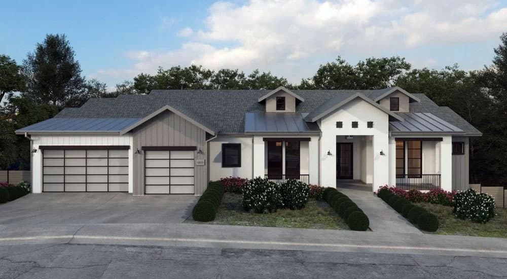 Modern Farmhouse Residence — 3,000 sq.ft.