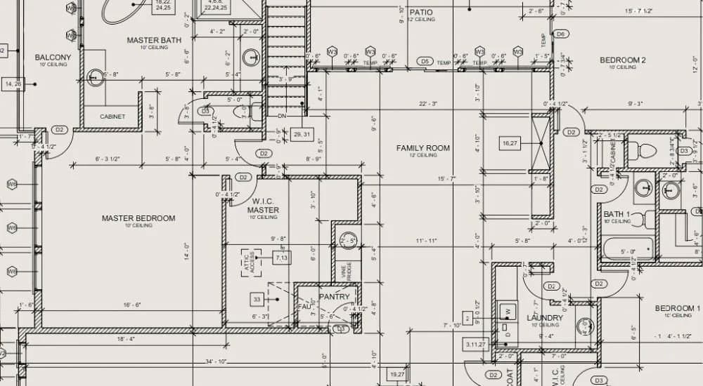 Modern Prairie Residence — 3,426 sq.ft. floor plan
