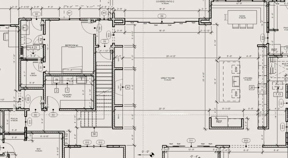 Modern Prairie Residence — 5,560 sq.ft. floor plan