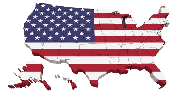 United States map