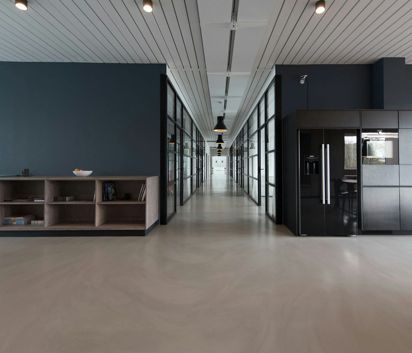 Residential interior highlighting quality and coordinated design standards